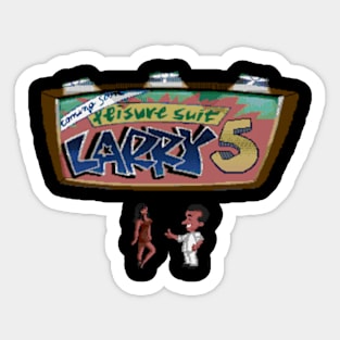 Leisure Suit Larry 5 Sticker